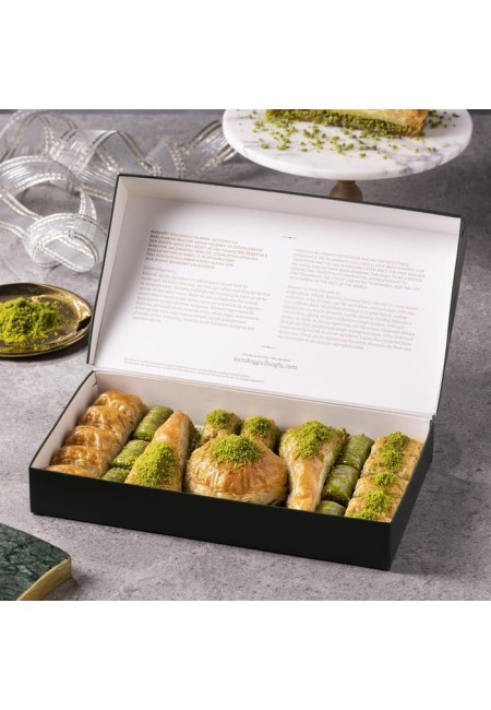 Premium Fıstıklı Baklava Kutusu 1 KG 