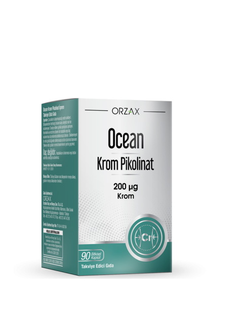 Ocean Krom Pikolinat 90 Bitkisel Kapsül