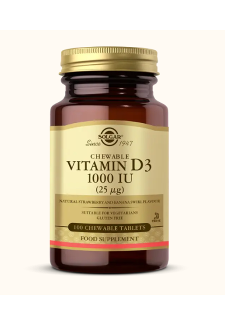 Chewable Vitamin D3 1000 IU