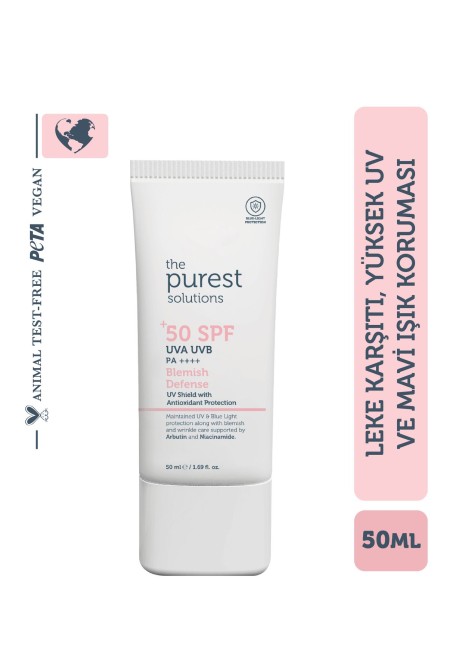 Leke Karşıtı ve Cilt Tonu Eşitleyici Renkli Güneş Koruyucu Krem SPF 50, 50 ml