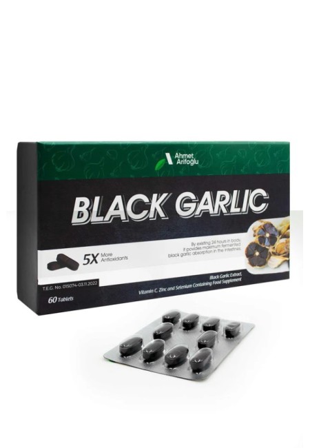 Siyah Sarımsak (Black Garlic) 60 Tablet