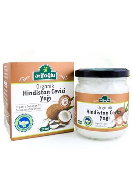 Organik Hindistan Cevizi Yağı 200ml