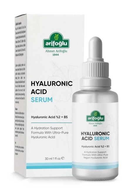 Hyaluronic Acid Serum 30 ml (Nemlendirici Canlandırıcı Dolgunlaştırıcı) Hyaluronıc Acid %2 + B5