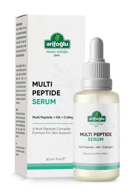 Yaşlanma Karşıtı, Cilt Yenileyici, Onarıcı Multi Peptide Serum 30 ml Multi Peptide+HA+Collagen