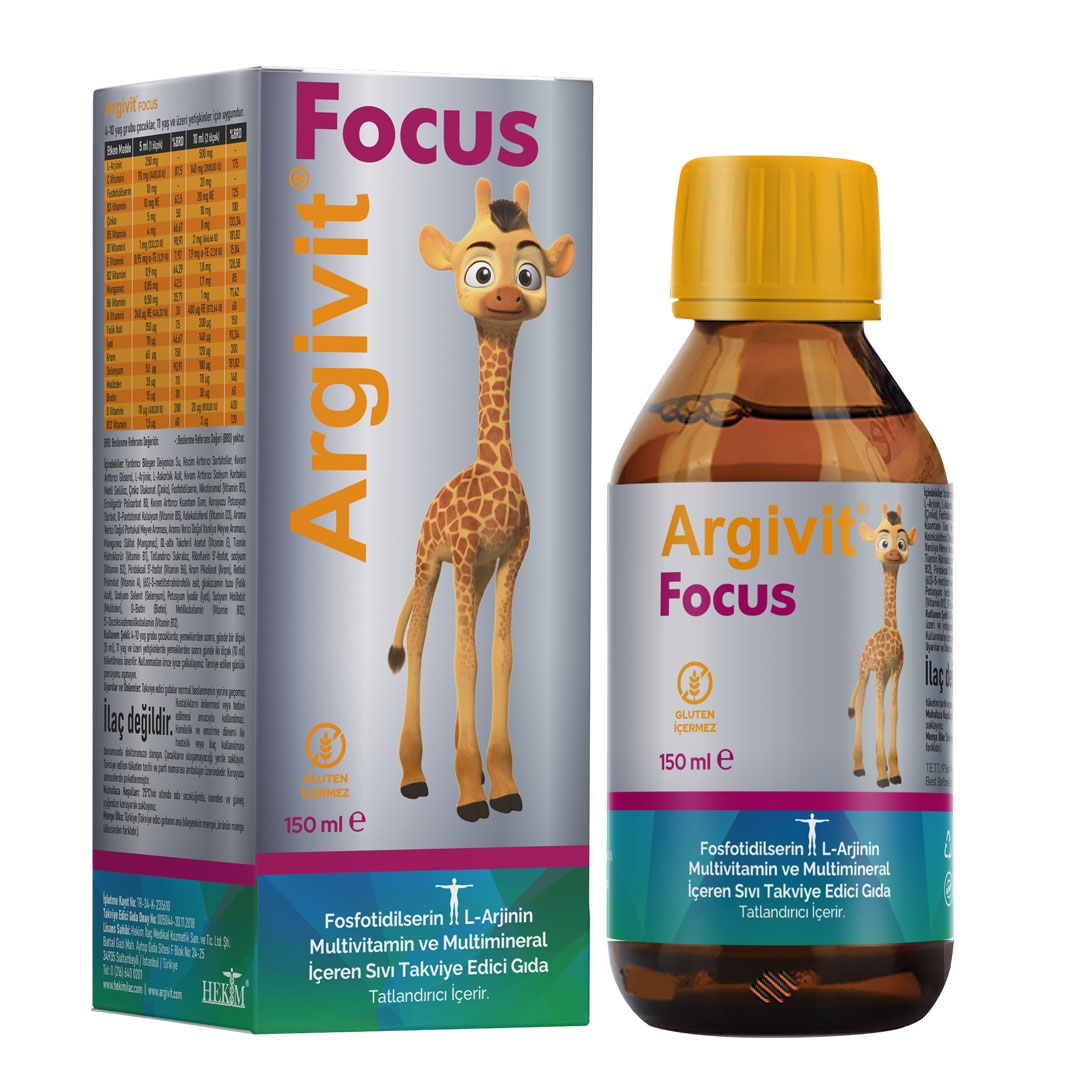 Argivit Focus Şurup 150 Ml