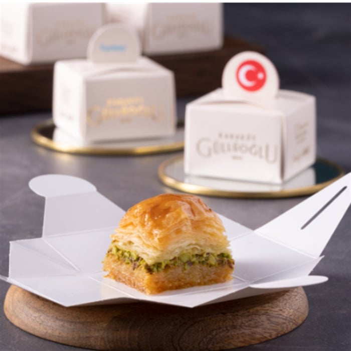  Hediyelik Fıstıklı Baklava Ay Yıldızlı 10 Adet