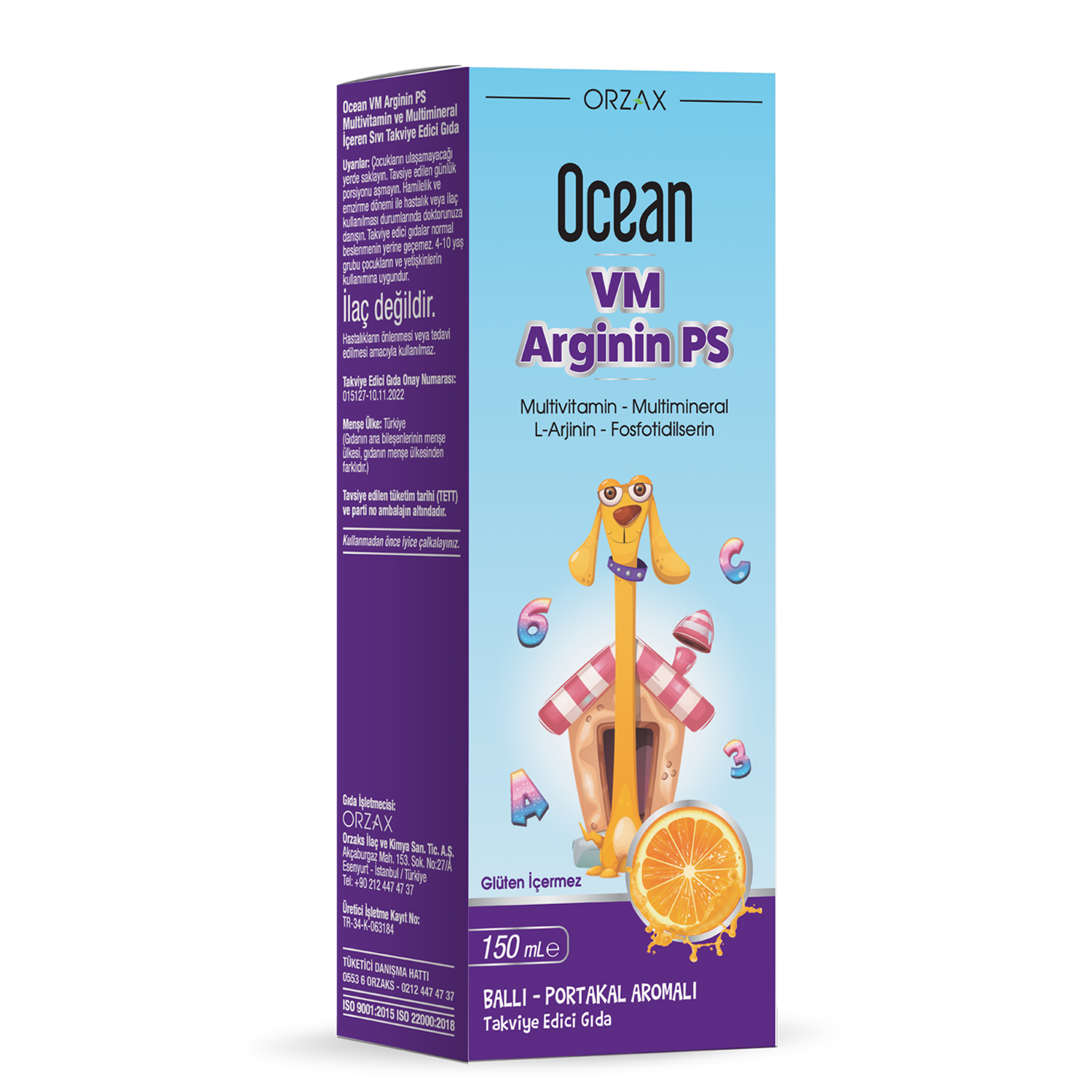 Ocean VM Arginin PS 150 ml Likit