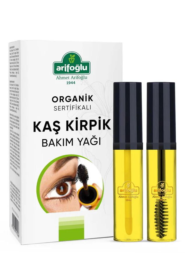 Organik Kaş Kirpik Bakım Yağı 10 ml