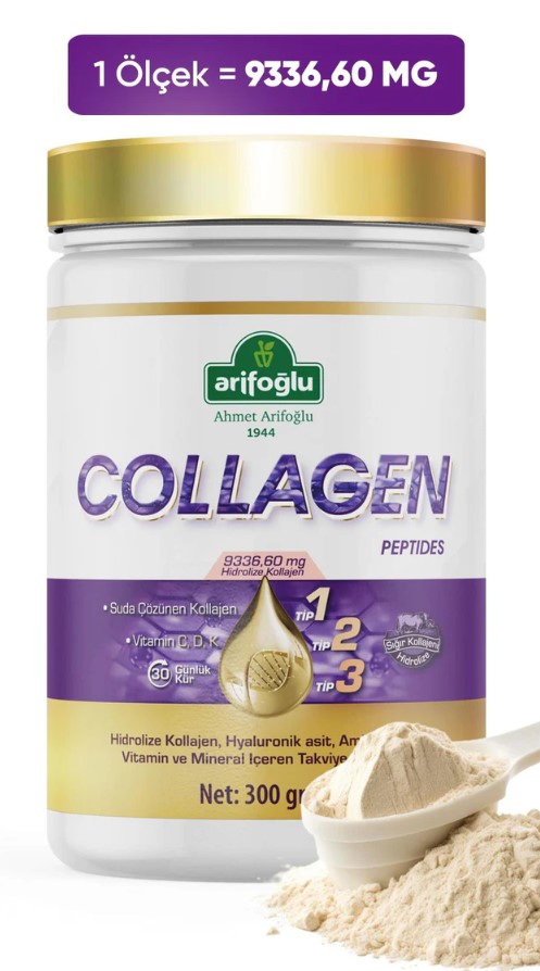 Collagen Peptides (Kolajen) 300 gr Takviye Edici Gıda