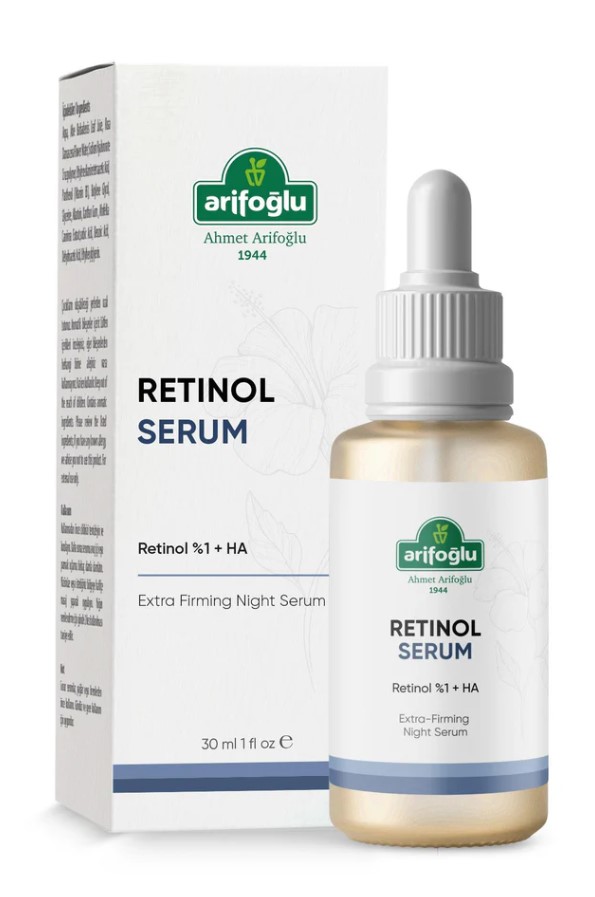 Kırışıklık Karşıtı, Onarıcı Retinol (A Vitamini) Sıkılaştıcı Gece Serumu 30 ml