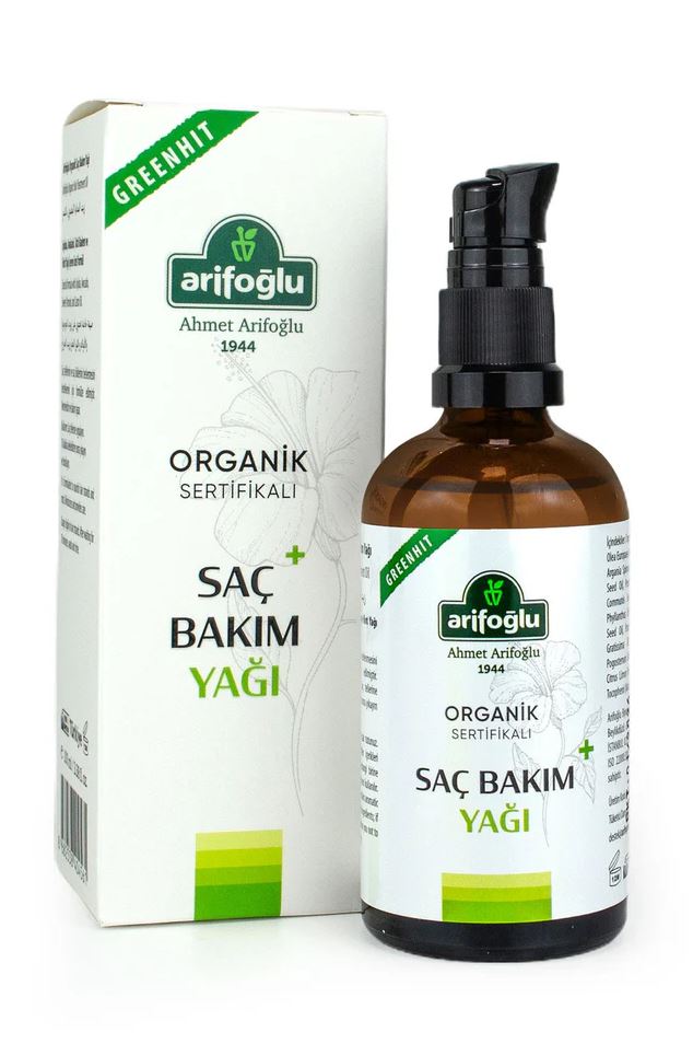 Organik Saç Bakım Yağı 100ml