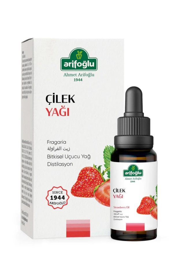 Saf Çilek Yağı 10 ml